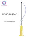 Soft Mono Screw Cosmetic Surgery Thread Lift Sharp Needle With Blunt Cannula