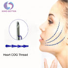 Non Surgical Pdo 4d Cog Thread , Collagen Thread Lift With Sharp Needles For Facelift