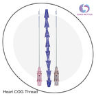 Medical Removal Winkle 3d Face Lifting Pdo Thread Cog Cannula Needle Molding Heart Threads